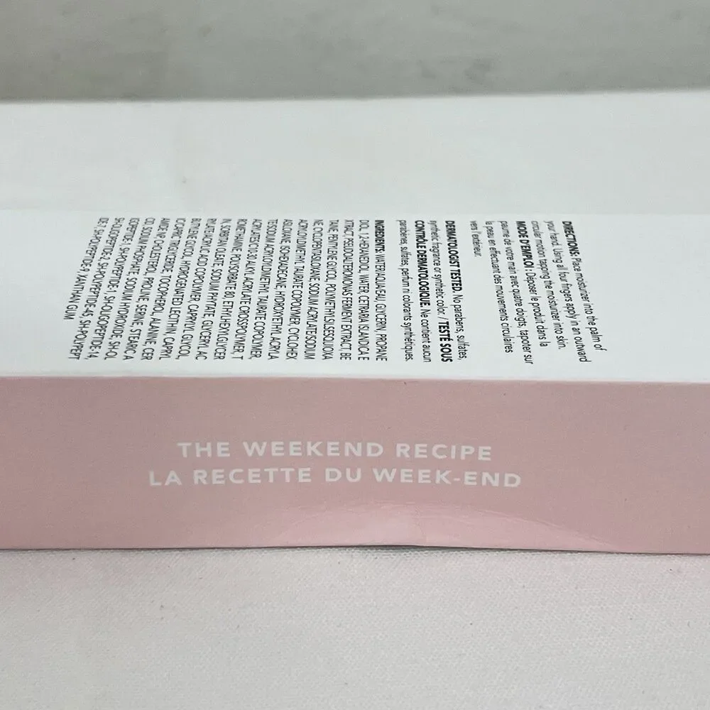 Saturday Skin NEW Glacier Water Cream Waterfall Peptide Glow 3.38 fl oz